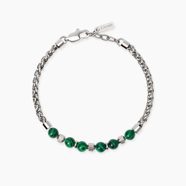 bracciale-in-acciaio-316l-malachite-sintetica